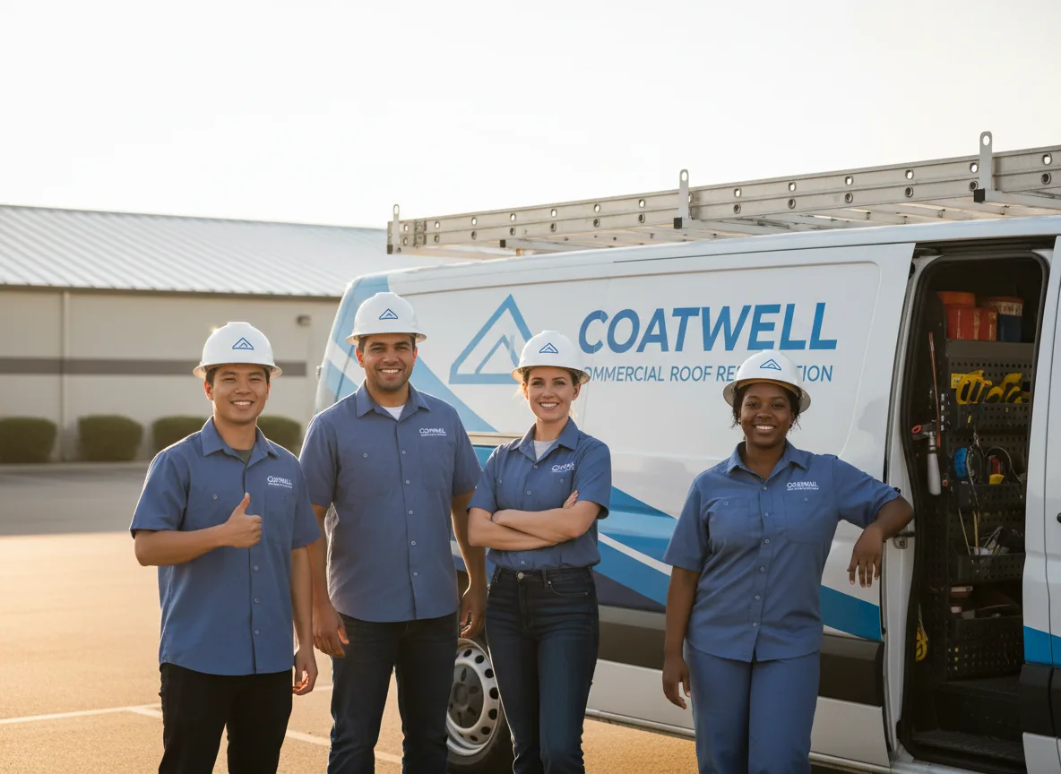 Commercial roof coating company in Meadow Creek, WV